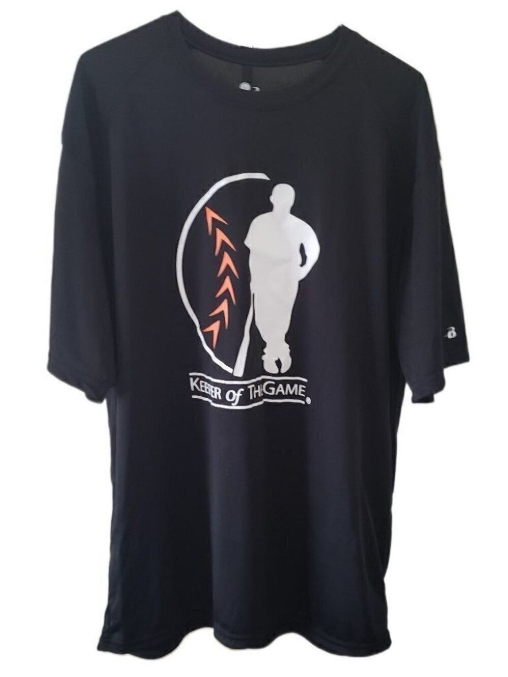 Badger Sport 'Keeper of the Game' Men's Black Short Sleeve T-Shirt